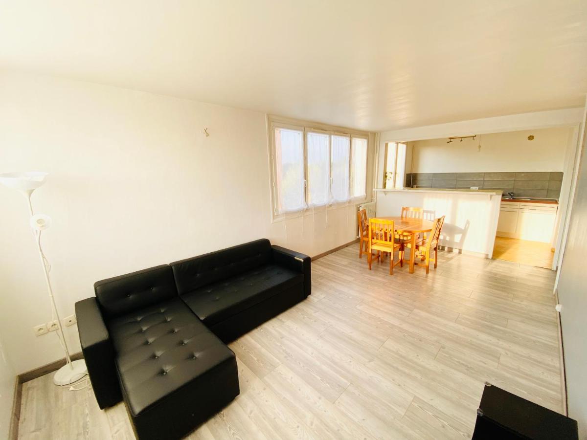 Appartement Proche Centre Ville + Parking Gratuit Rouen Exteriör bild